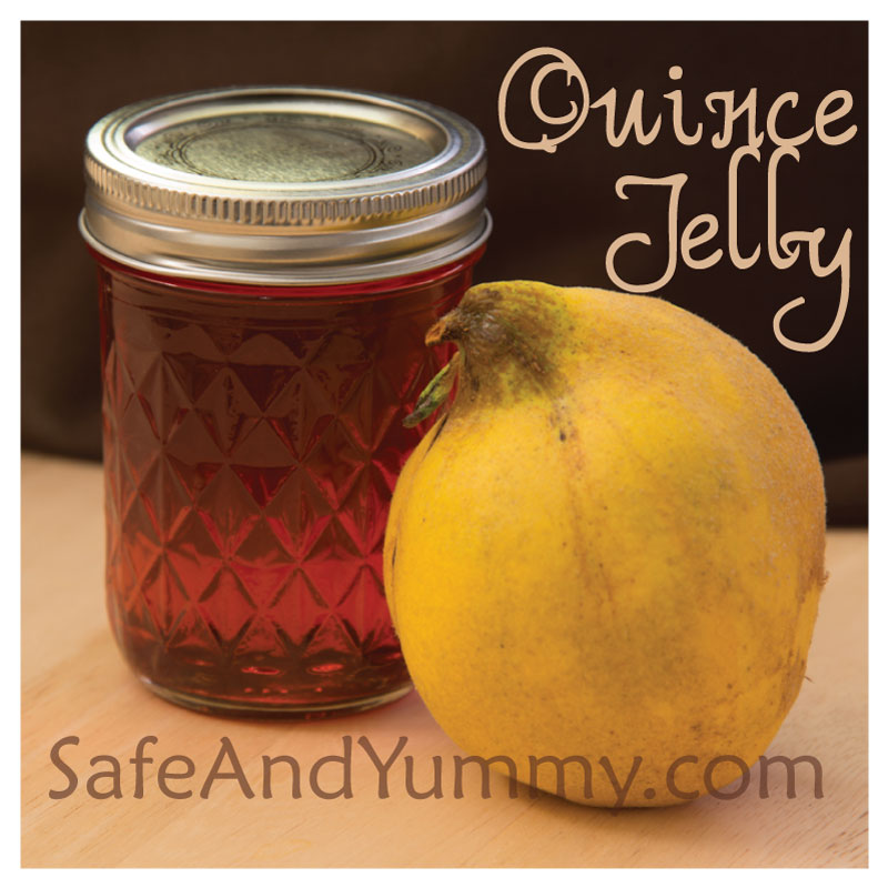 Quince Jelly SafeandYummy.com